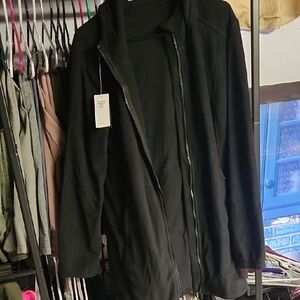 Baleaf Black Athletic Zip-Up Jacket